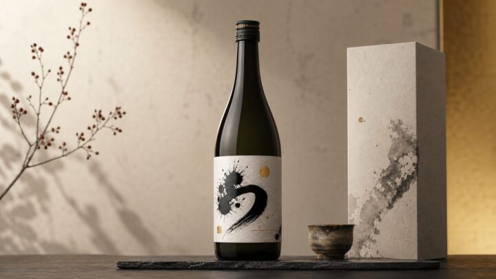 第1回 日本酒ラベルをテーマにした展示